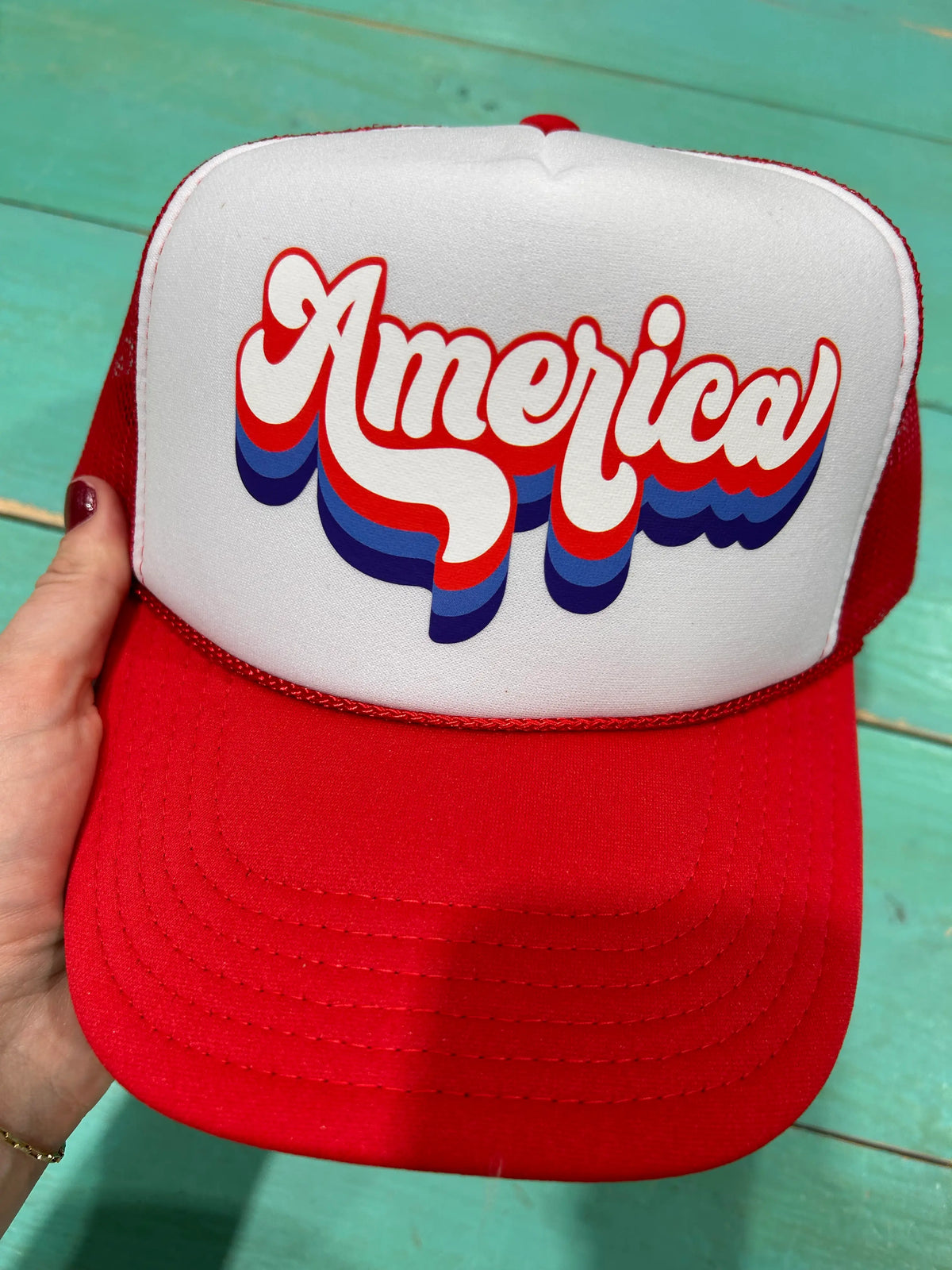 Retro America Trucker Hat