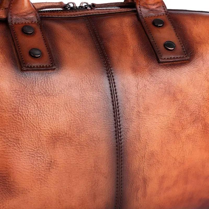 Rustic Luxury VC-01 Calfskin Leather Duffle Bag Travel