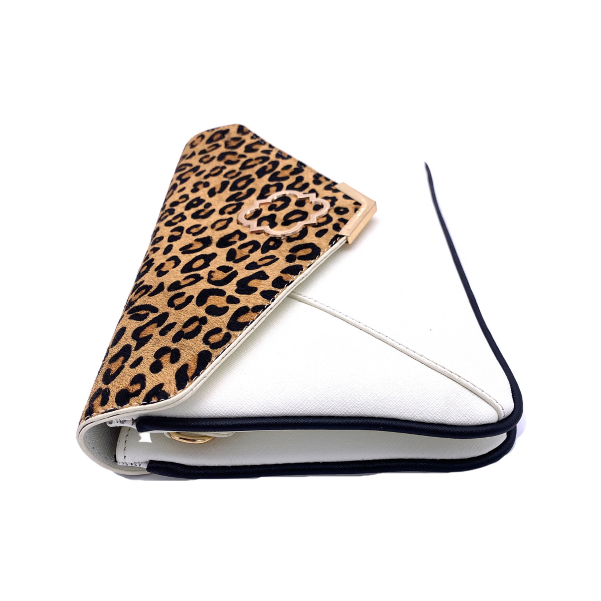 Rowan Leopard Clutch