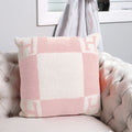 H Initial Monogram Patterned Cushion Cover / Pillow Case