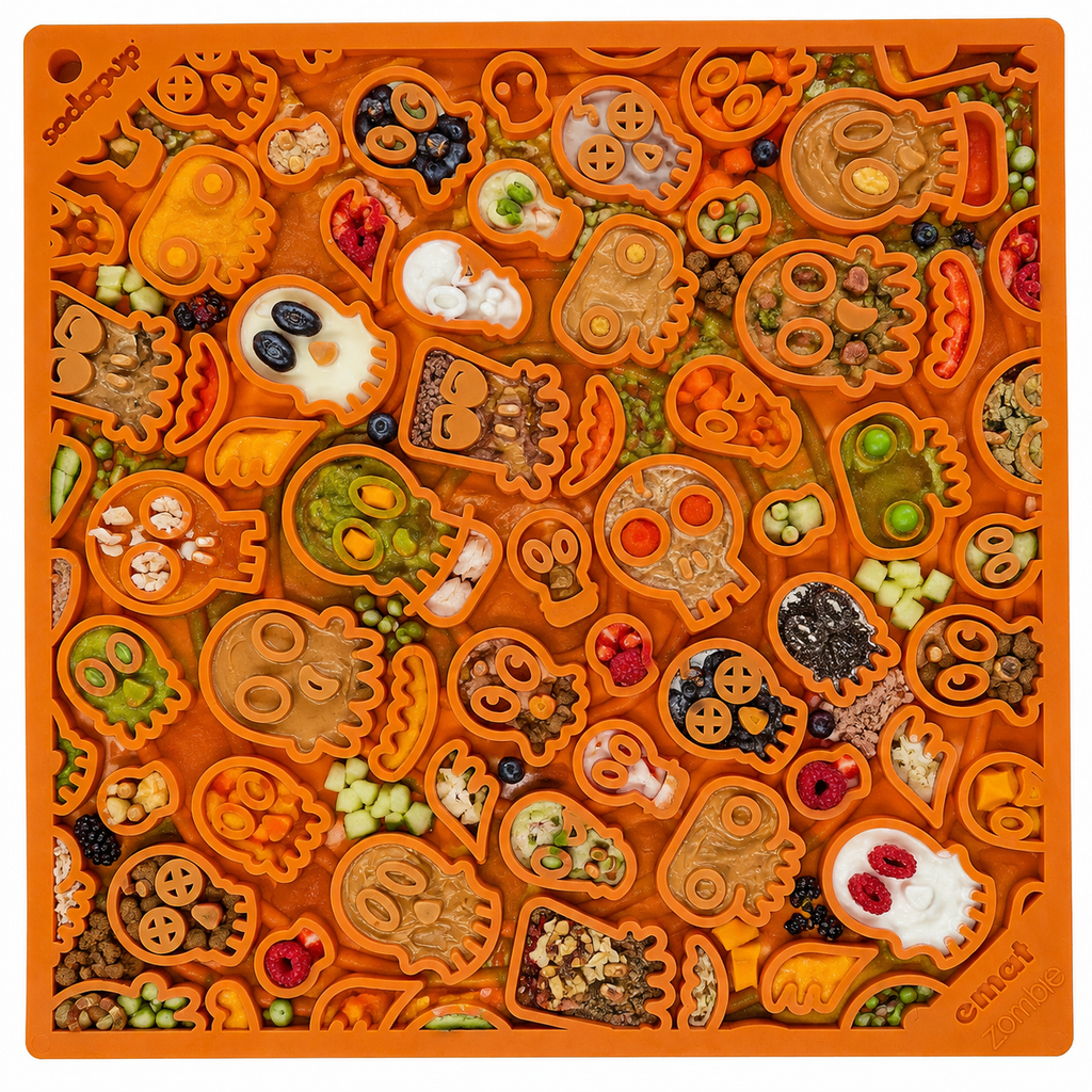 SodaPup Zombie eMat Enrichment Lick Mat for Dogs and Cats