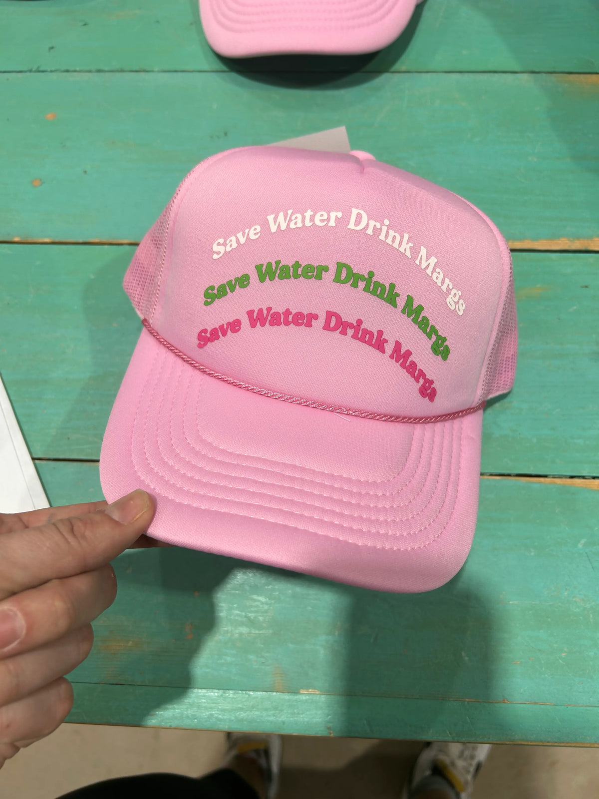 Save Water Drink Margs Trucker