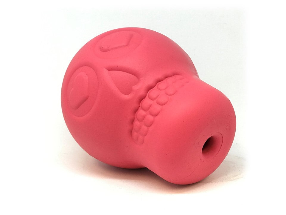 SodaPup Sugar Skull Dog Chew Toy and Treat Dispenser