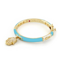 Girls Hamsa Stackable Charm Bangle