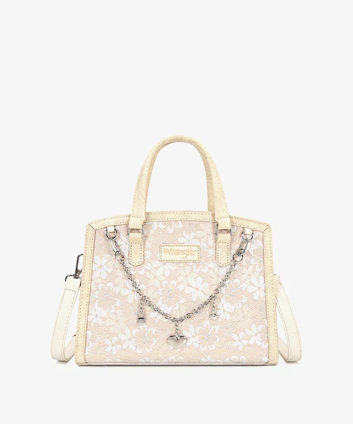 WRANGLER WESTERN CHIC LACE TOTE BAG