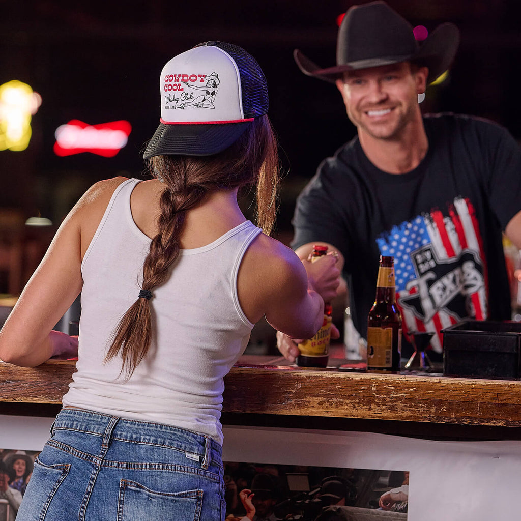 Whiskey Club Foam Trucker Hat