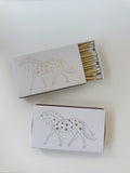 Stable Style Oversized White Horse And Stars Safety Matches for Lighting Candles