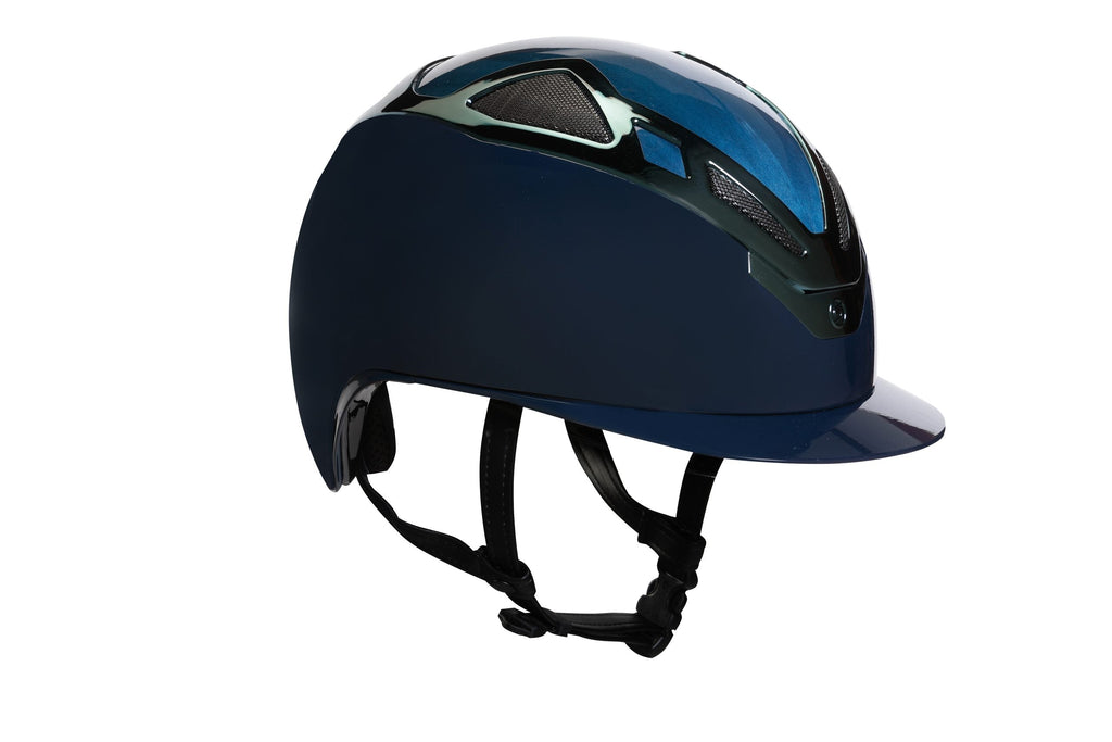 Suomy Apex Riding Helmet Wood Blue Navy Glossy For Equestrian Use