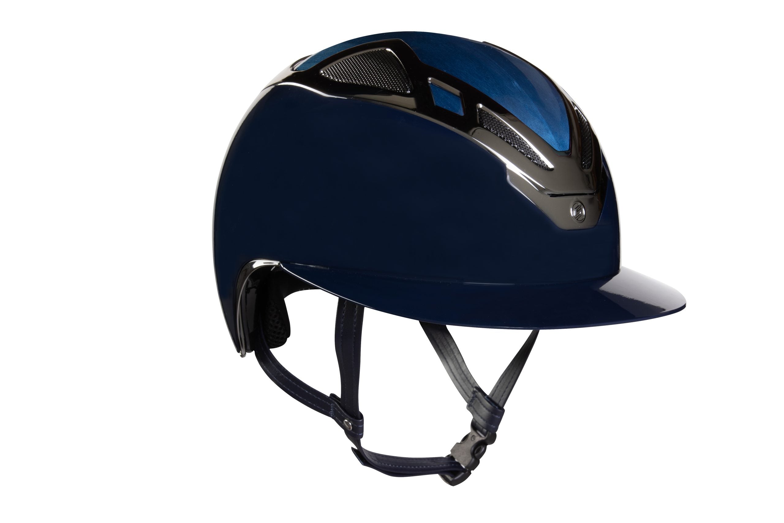 Suomy Apex Riding Helmet Wood Blue Navy Glossy For Equestrian Use