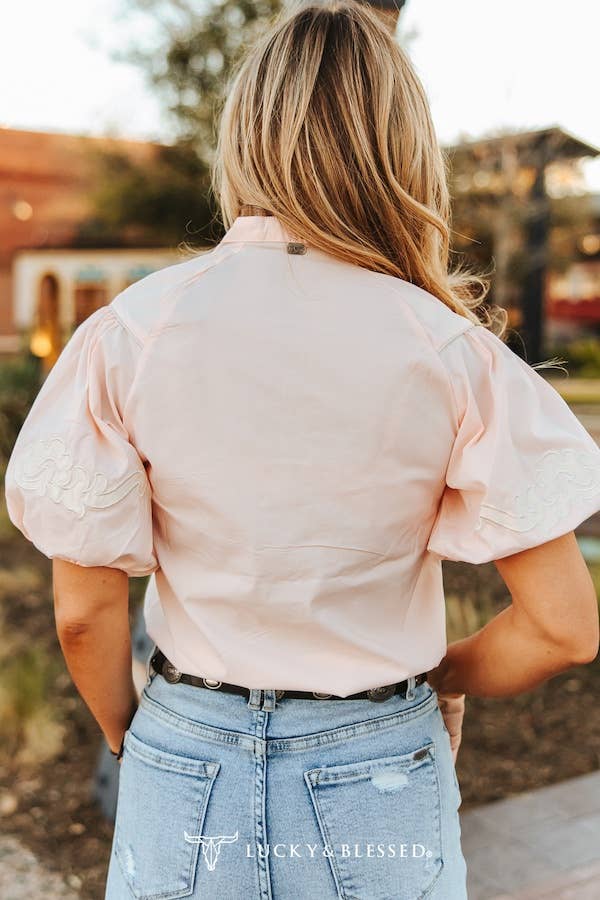 Blushing Prairie Blouse