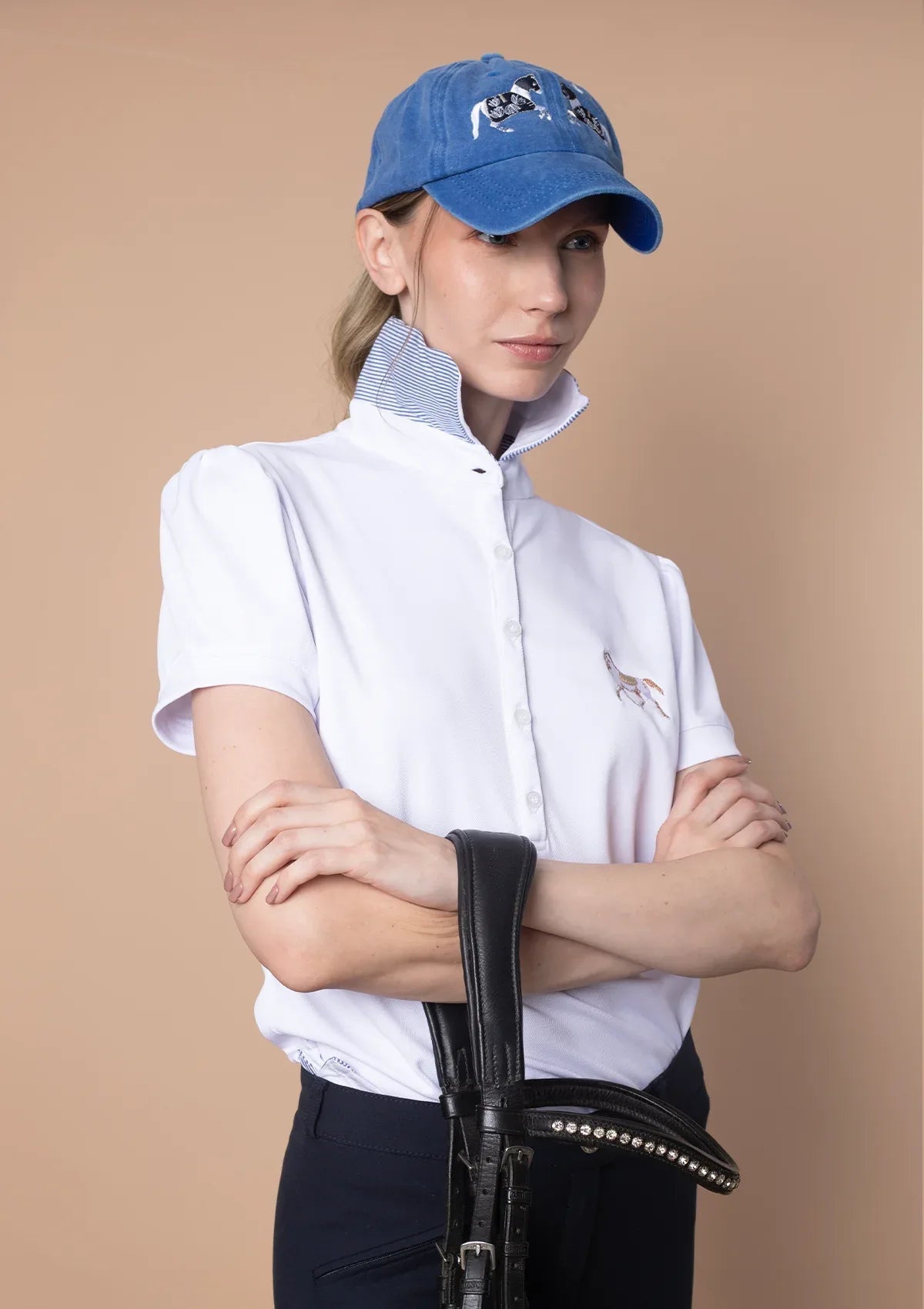 Equestrian Cotton Carousel Cap