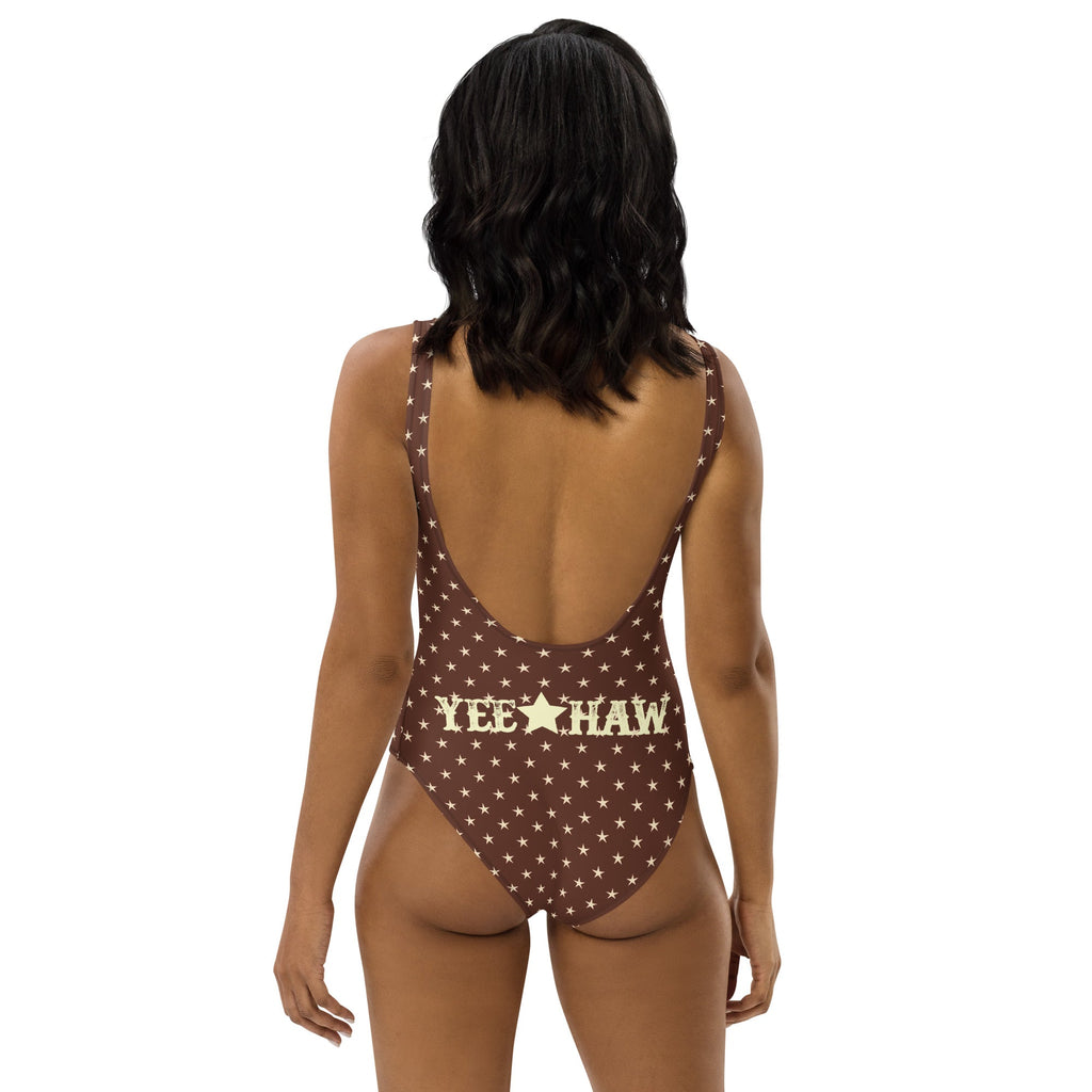 Baha Ranch Yeehaw Rodeo Stars One-Piece Swim Suit