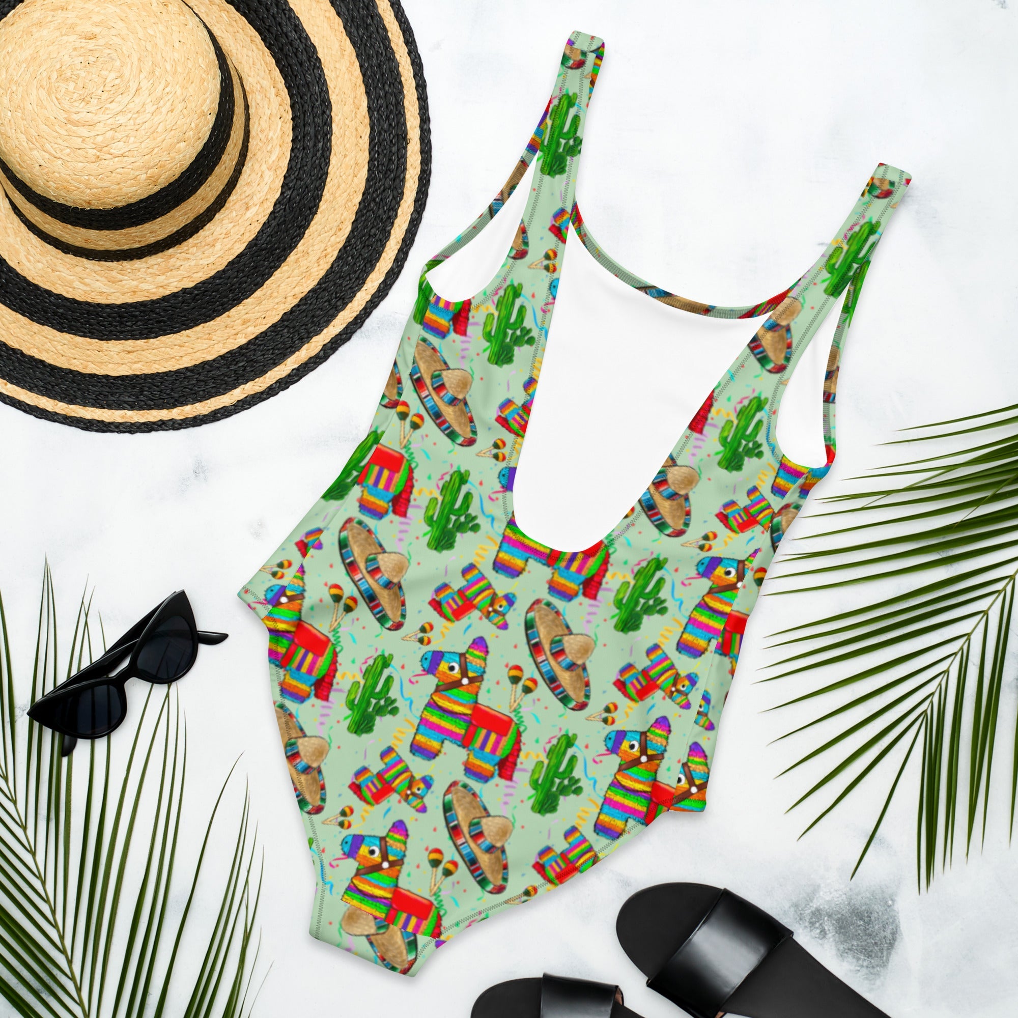 Baha Ranch Yeehaw Cinco De Mayo One-Piece Swimsuit