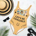 Baha Ranch Yeehaw Let's Be Cowgirls One Piece Swim Suit
