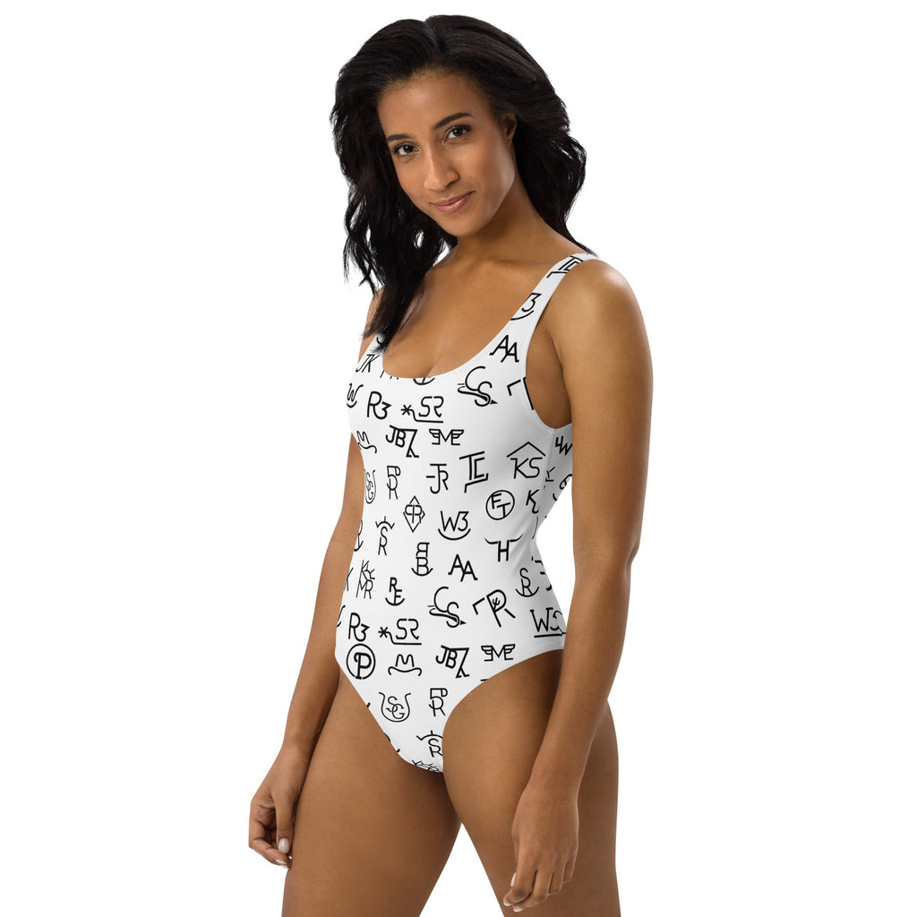 Baha Ranch Yeehaw Brands One-Piece Swimsuit