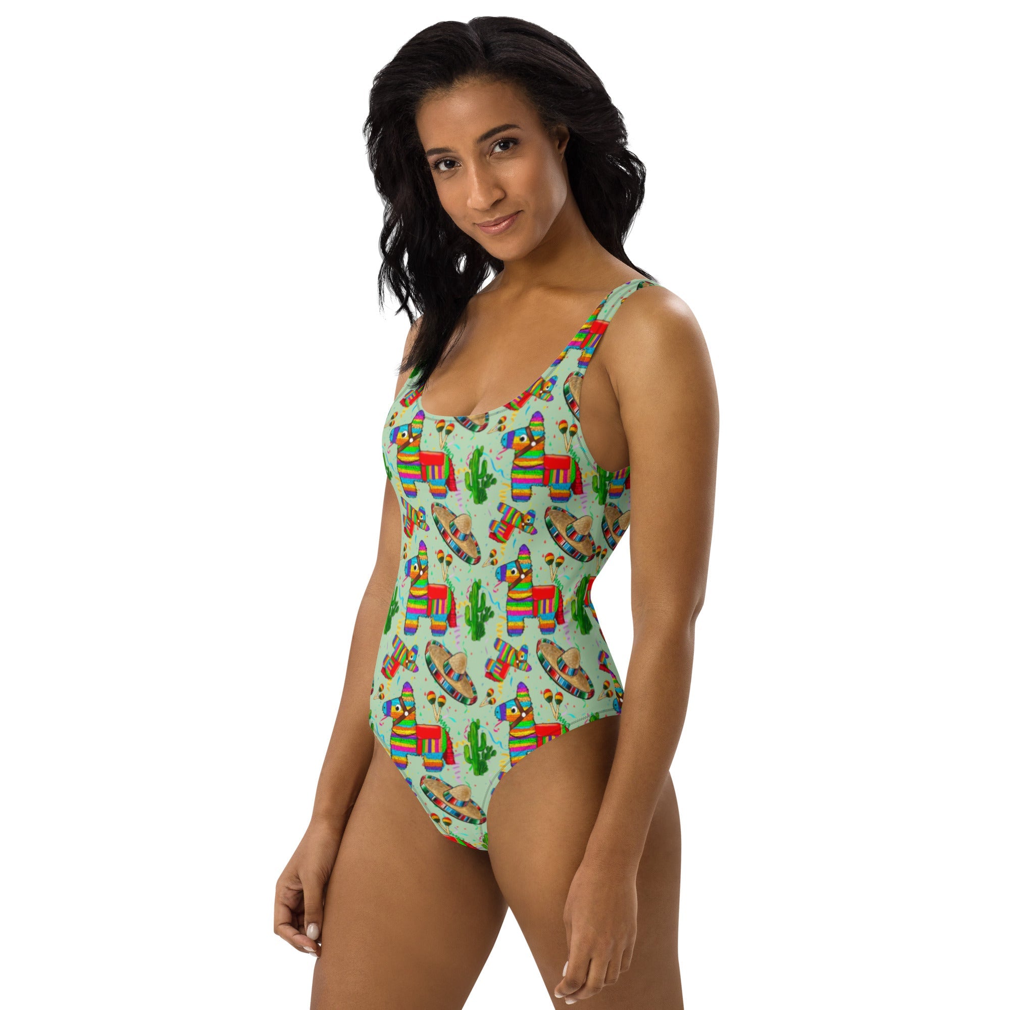 Baha Ranch Yeehaw Cinco De Mayo One-Piece Swimsuit