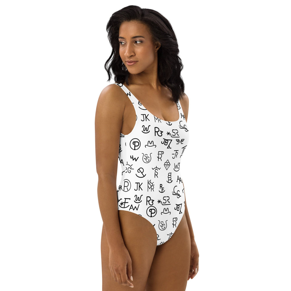 Baha Ranch Yeehaw Brands One-Piece Swimsuit