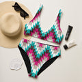 Baha Ranch Western Wear Yeehaw Mullet Cowboy Aztec Bikini Swimwear