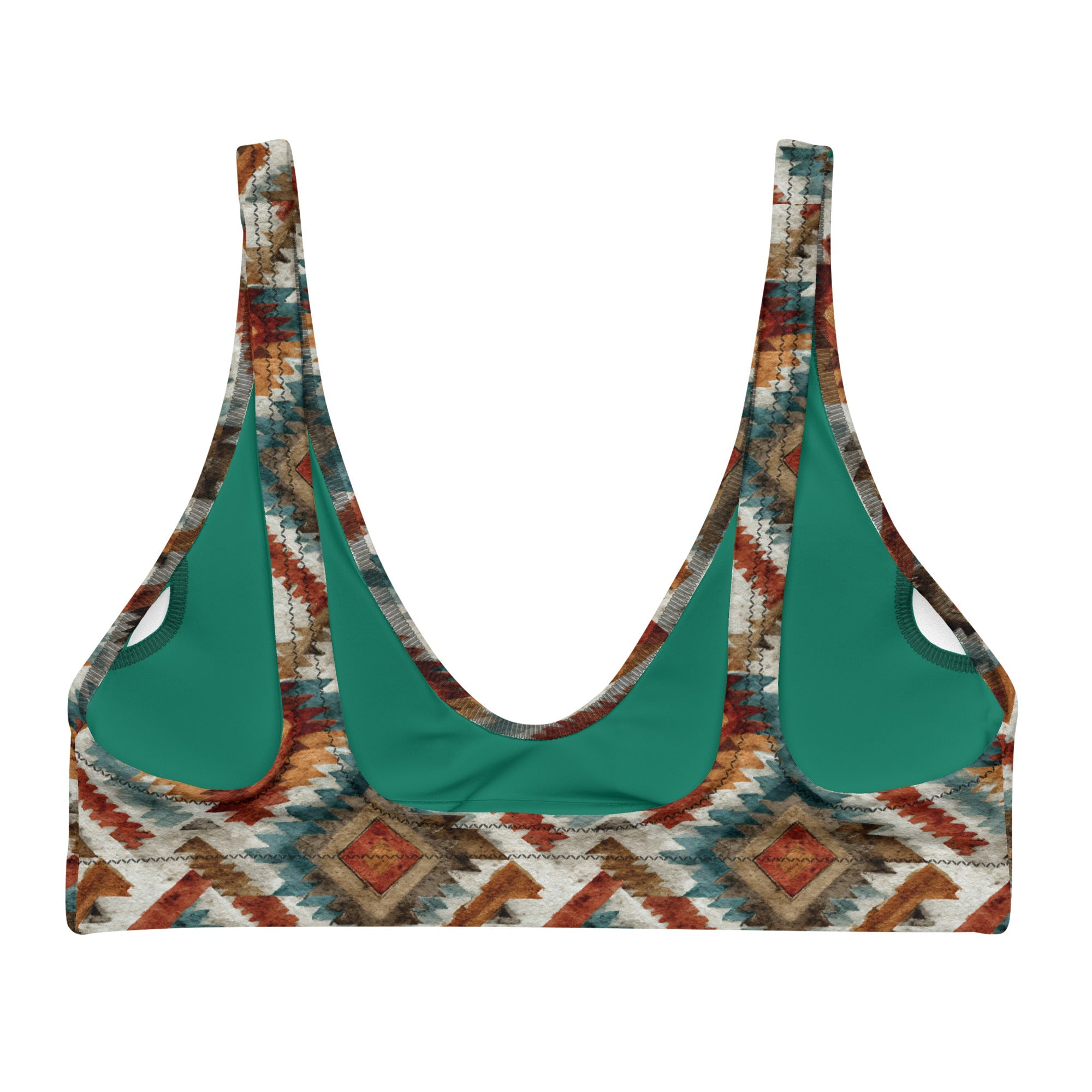 Baha Ranch Yeehaw Southwest Diamond Bikini Top