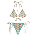 Baha Ranch Yeehaw Bullhead Skulls String Bikini
