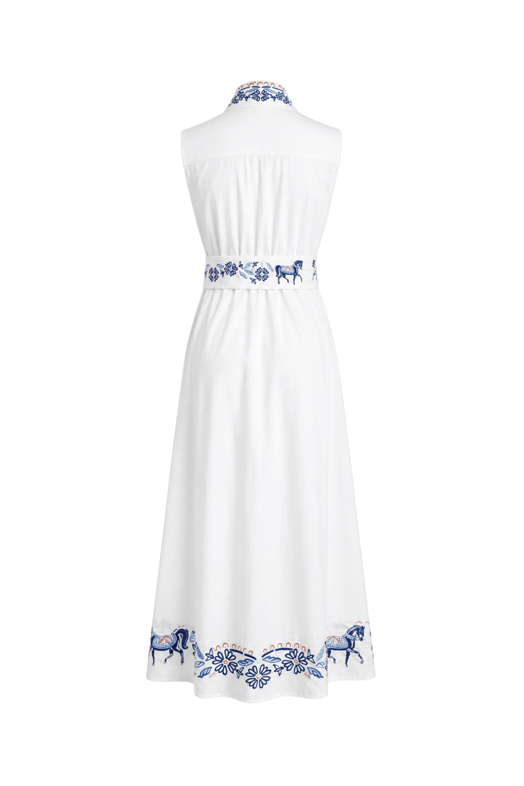 Annie Florale Embroidered Cotton Dress
