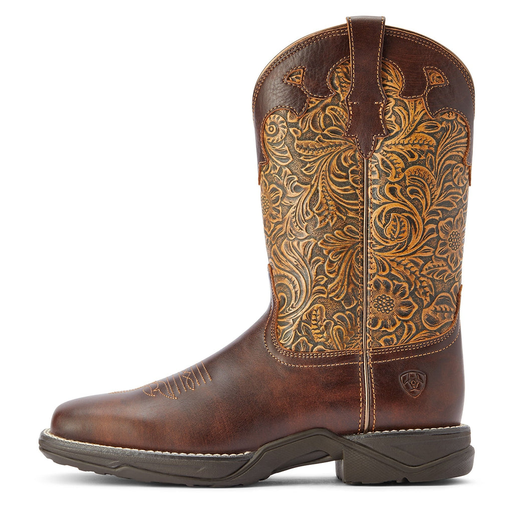 Ariat Womens Anthem Savanna Riding Boot Lightweight Support Rich Clay