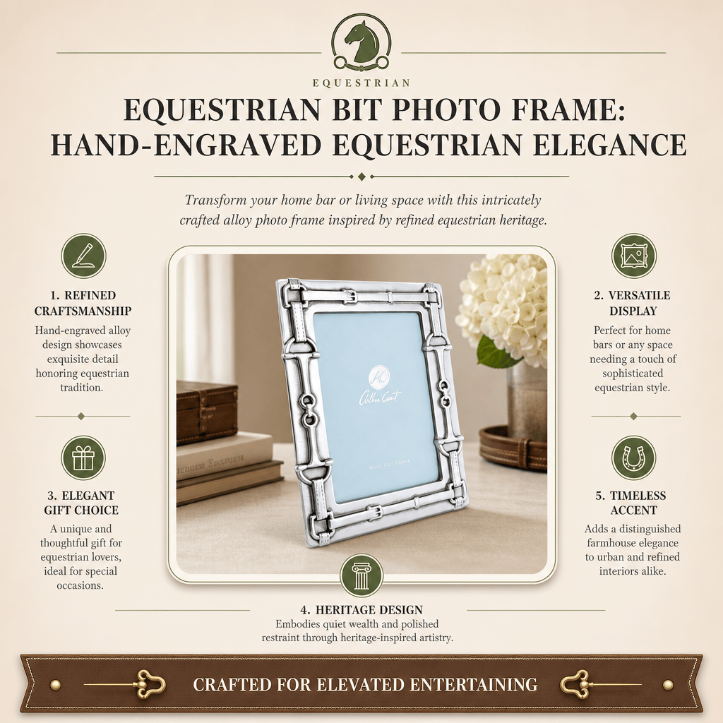 Equestrian Bit Photo Frame