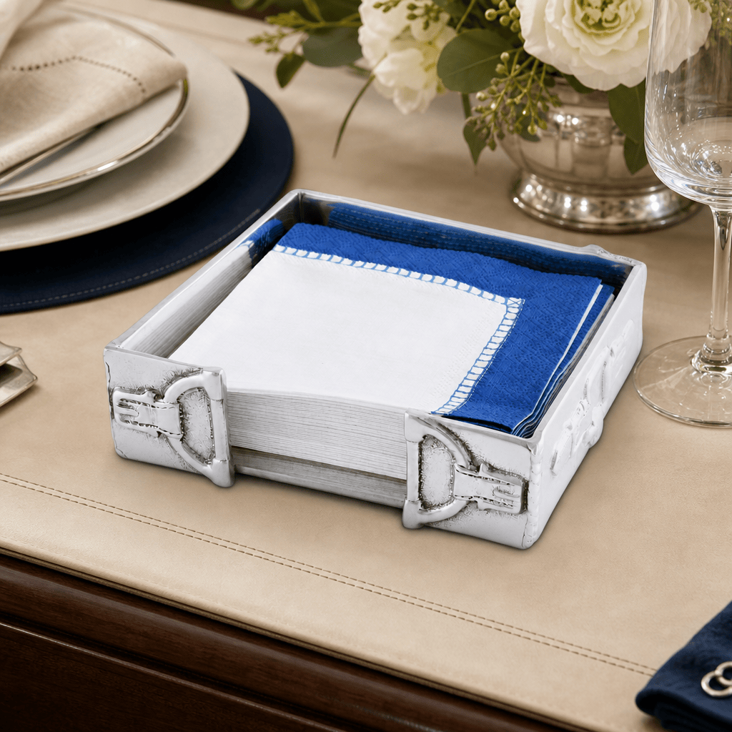 Equestrian Cocktail Napkin Box