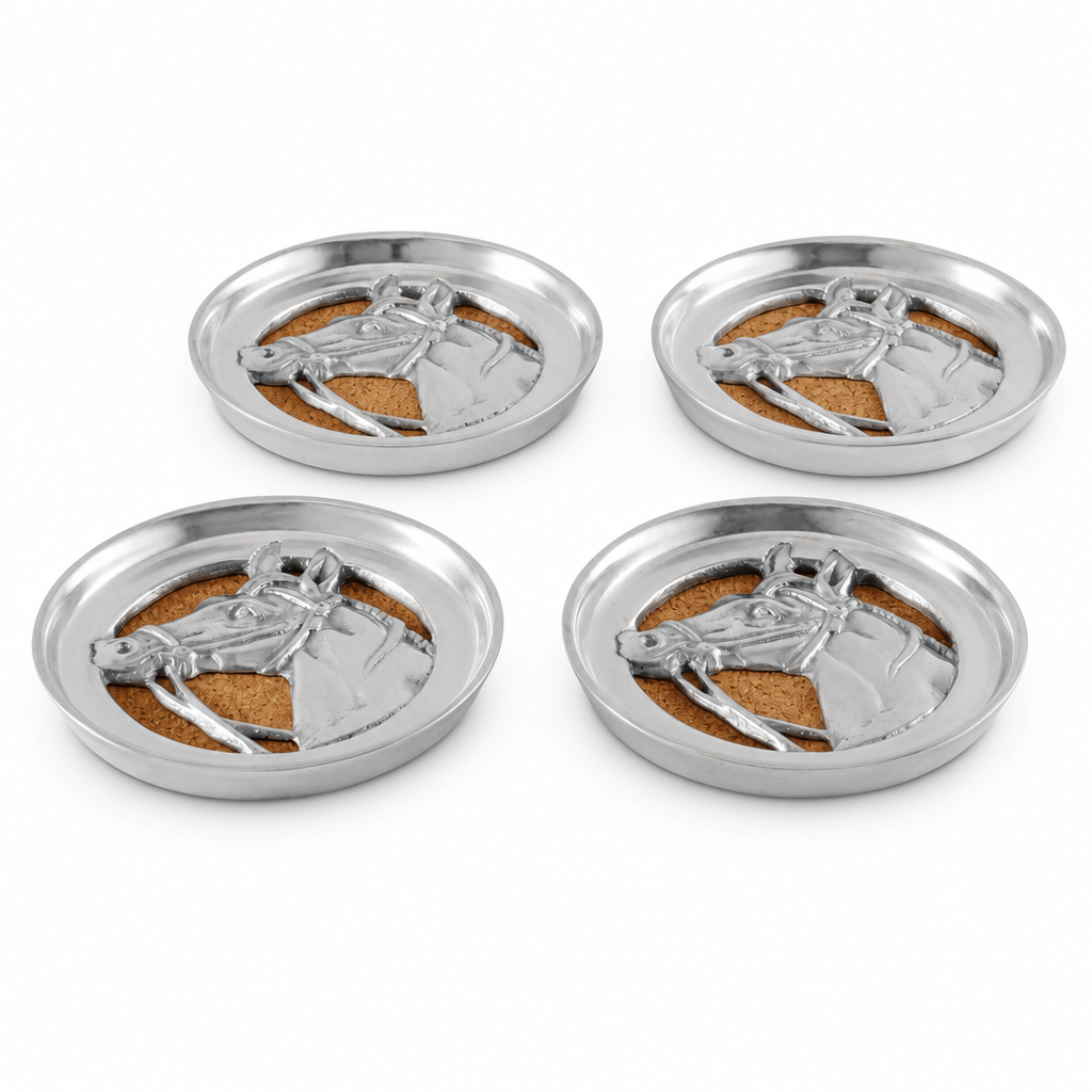 Equestrian Drink Coaster Set of 4