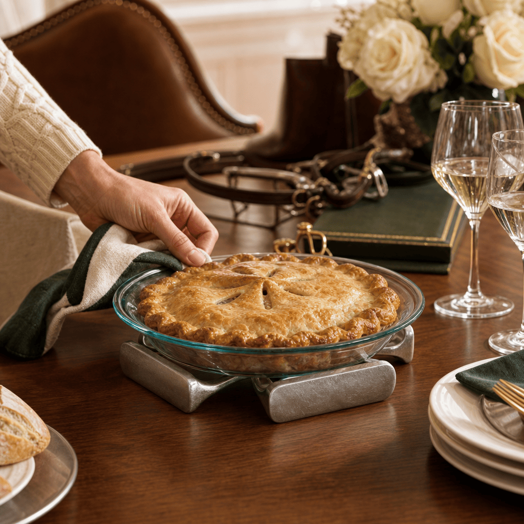 Equestrian Stirrup Pie Trivet