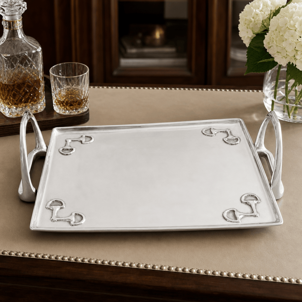 Equestrian Stirrup Tray - Large