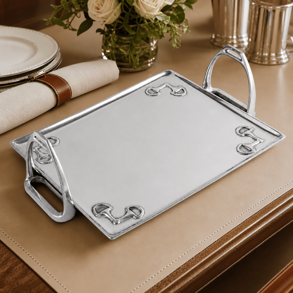 Equestrian Stirrup Tray - Large