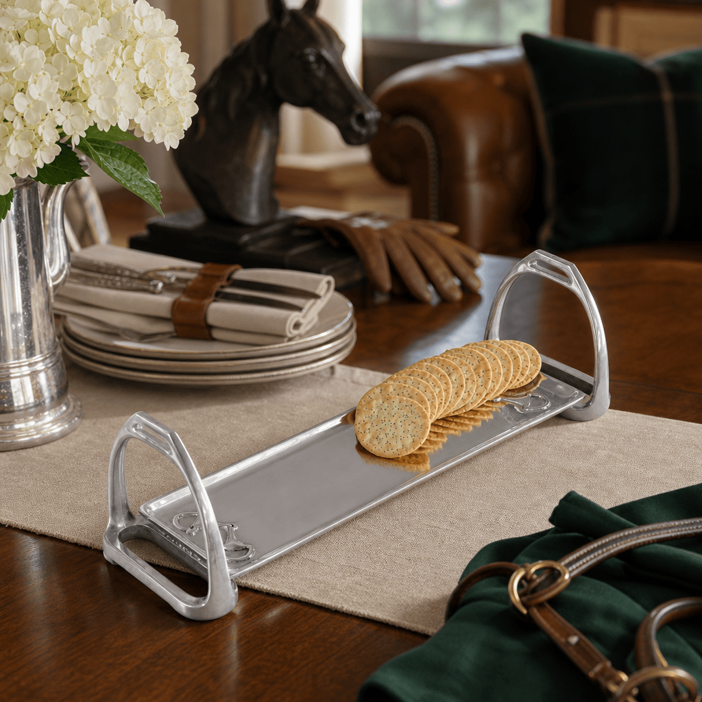 Equestrian Stirrup Tray - Small