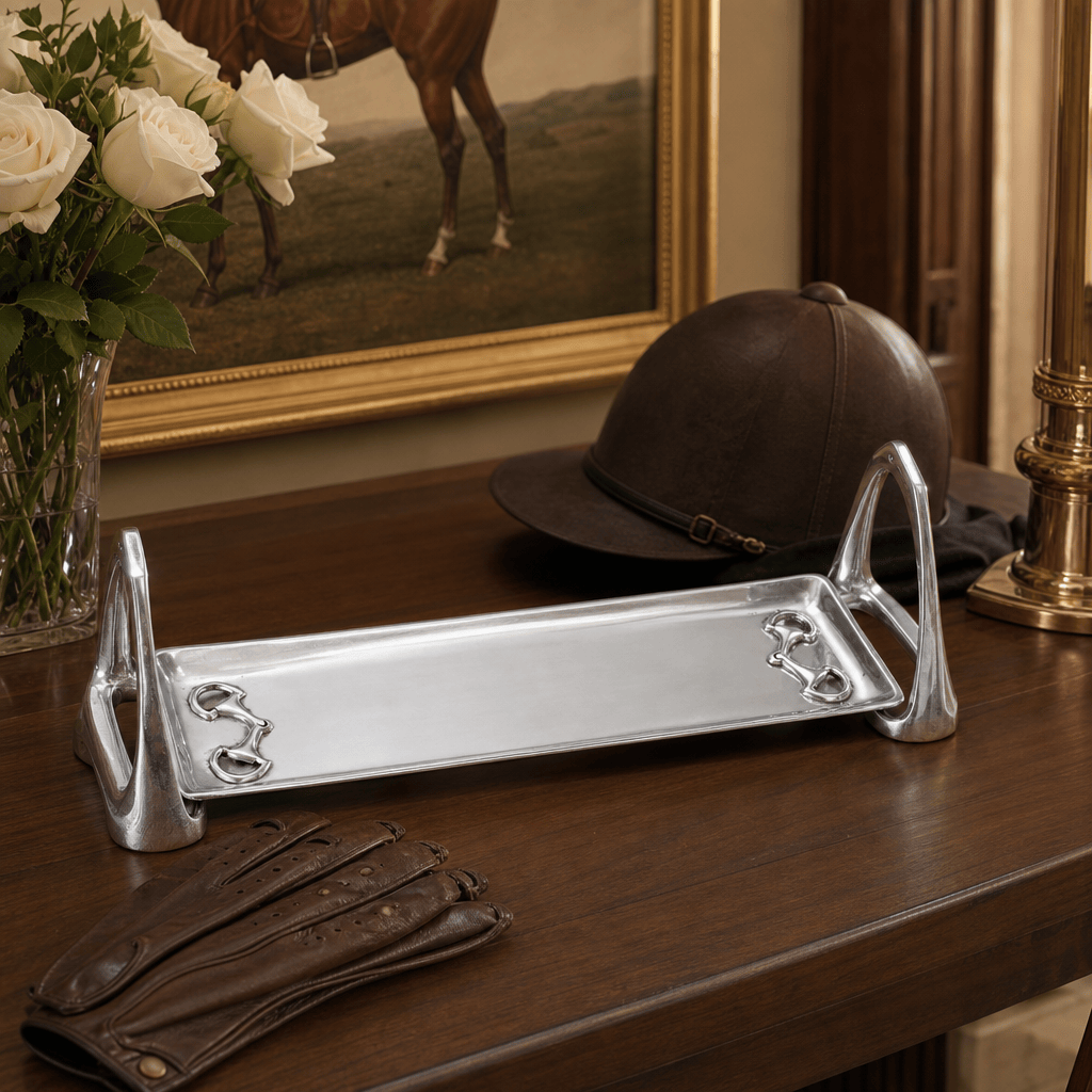 Equestrian Stirrup Tray - Small