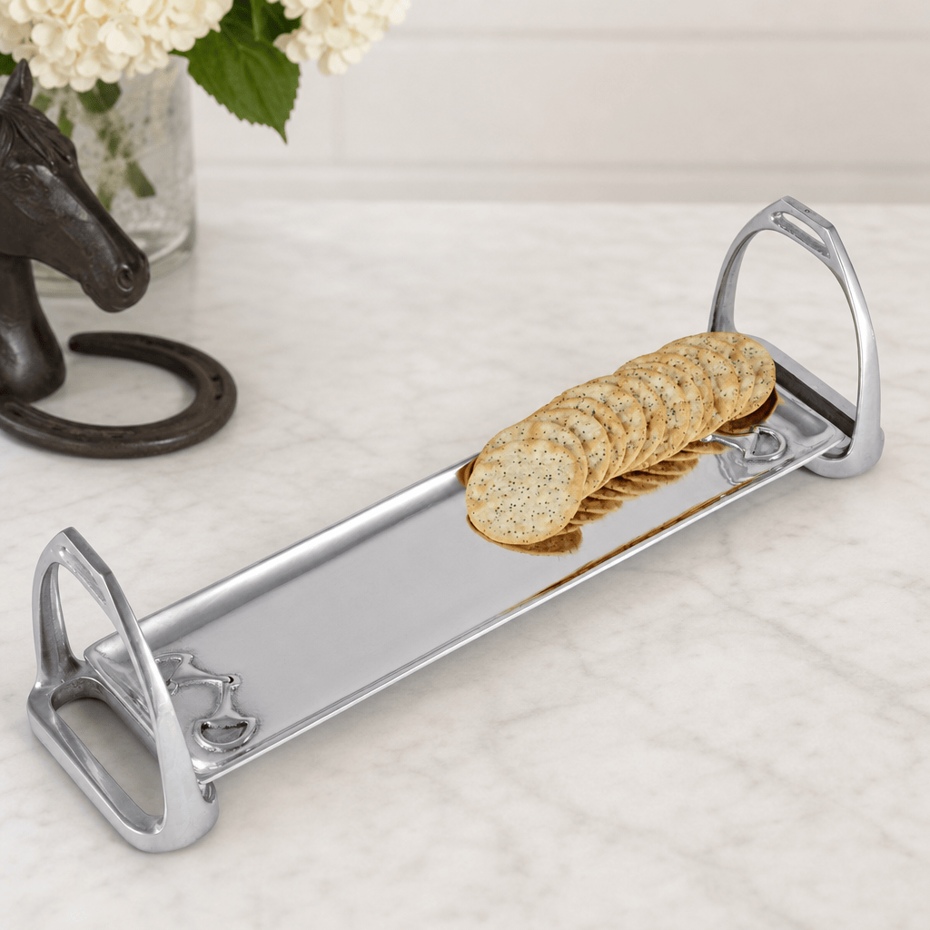 Equestrian Stirrup Tray - Small