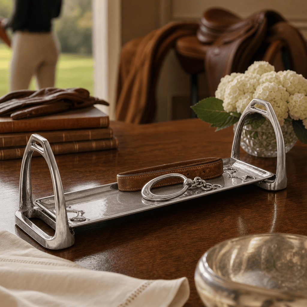 Equestrian Stirrup Tray - Small