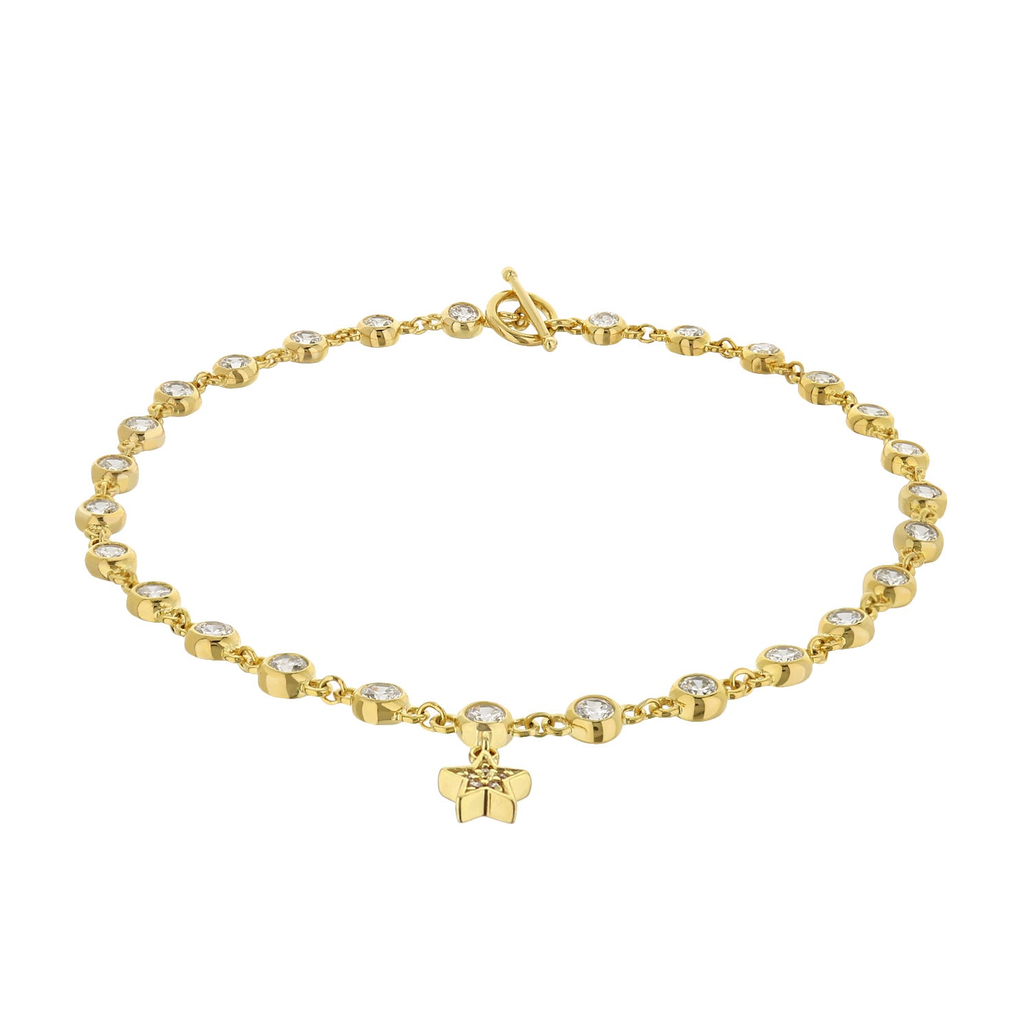 Lga 925 Star Anklet