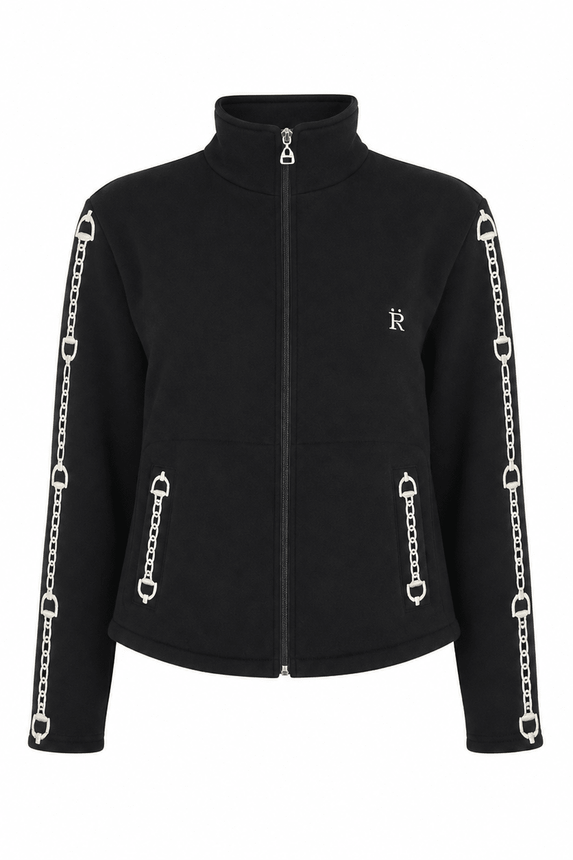 Ava Embroidered Zip Jacket