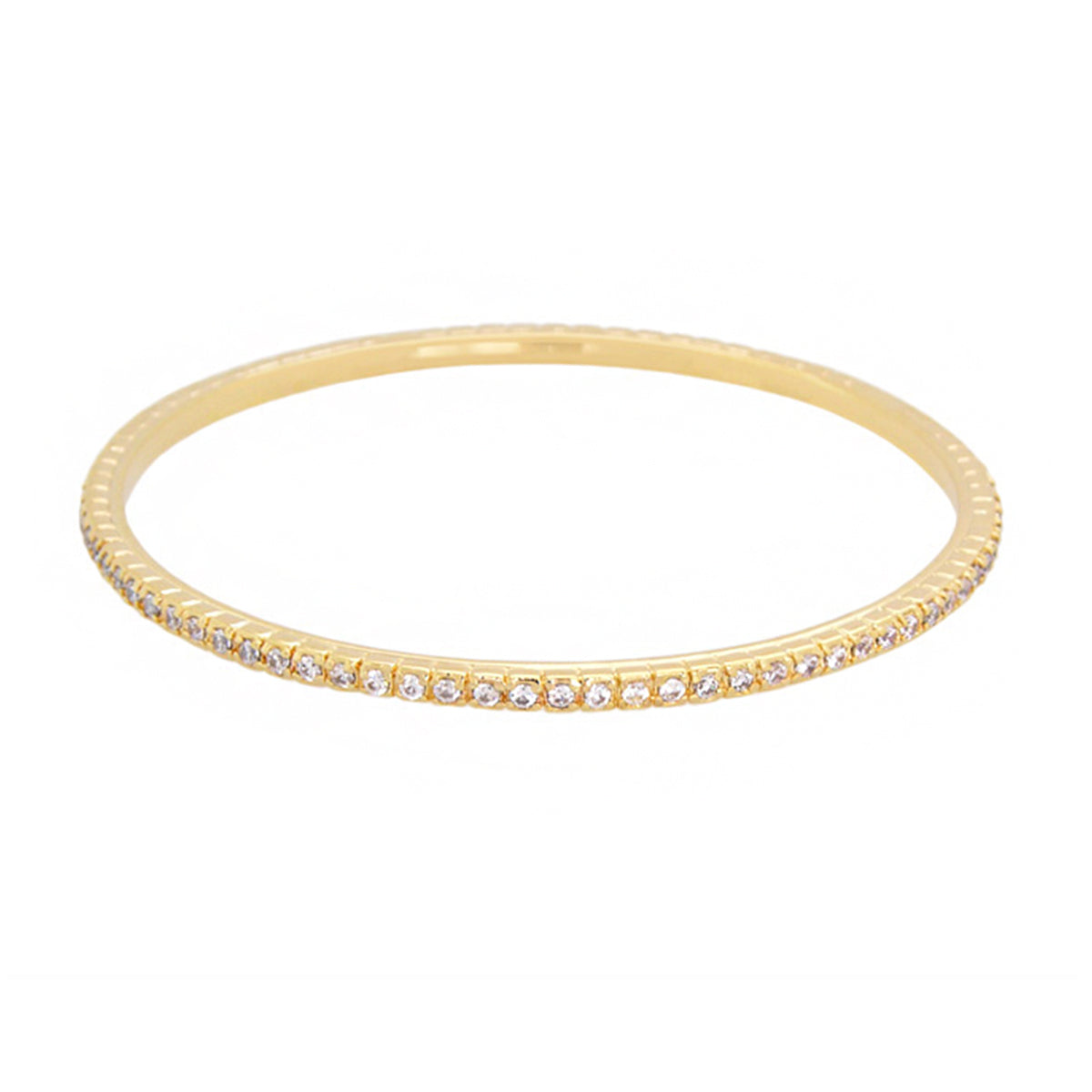Glamour Pave Stackable Bangle