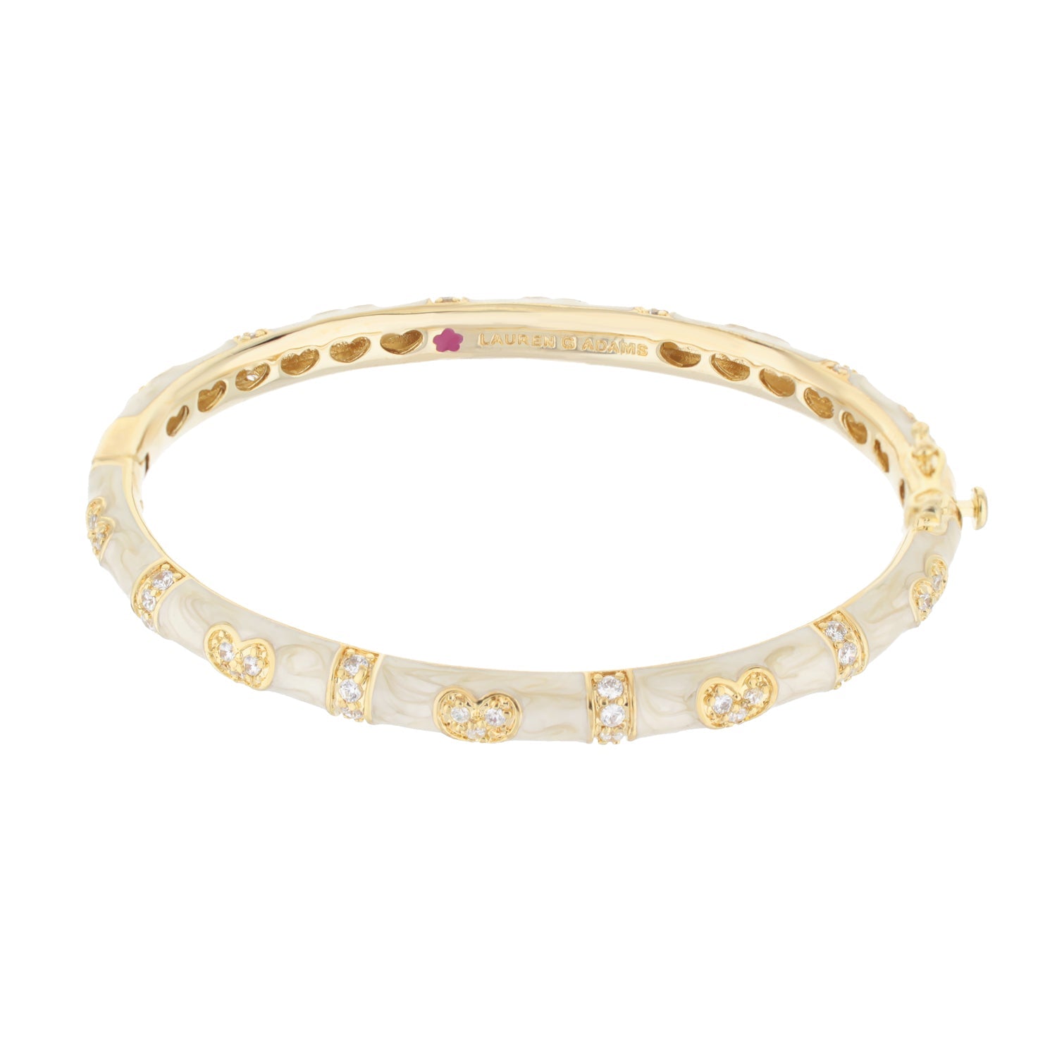 Pave Love Stackable Bangle