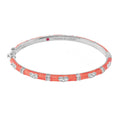 Pave Love Stackable Bangle