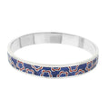 Flowers Design Slip-On Bangle