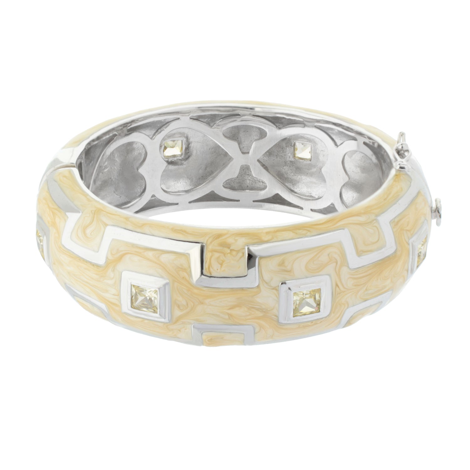 Greek Key Bangle