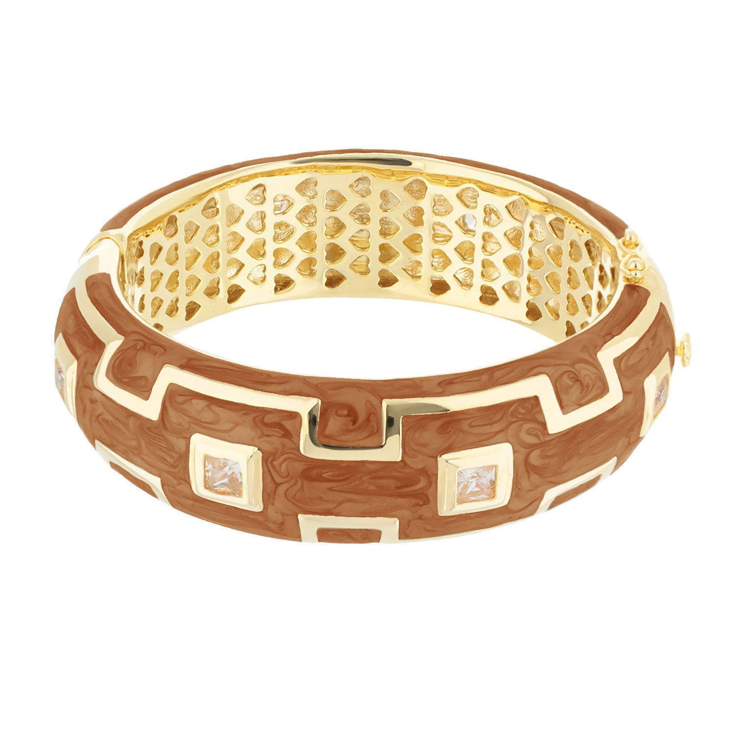 Greek Key Bangle