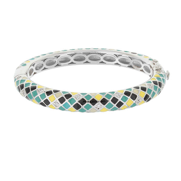 Checker Chic Bangle