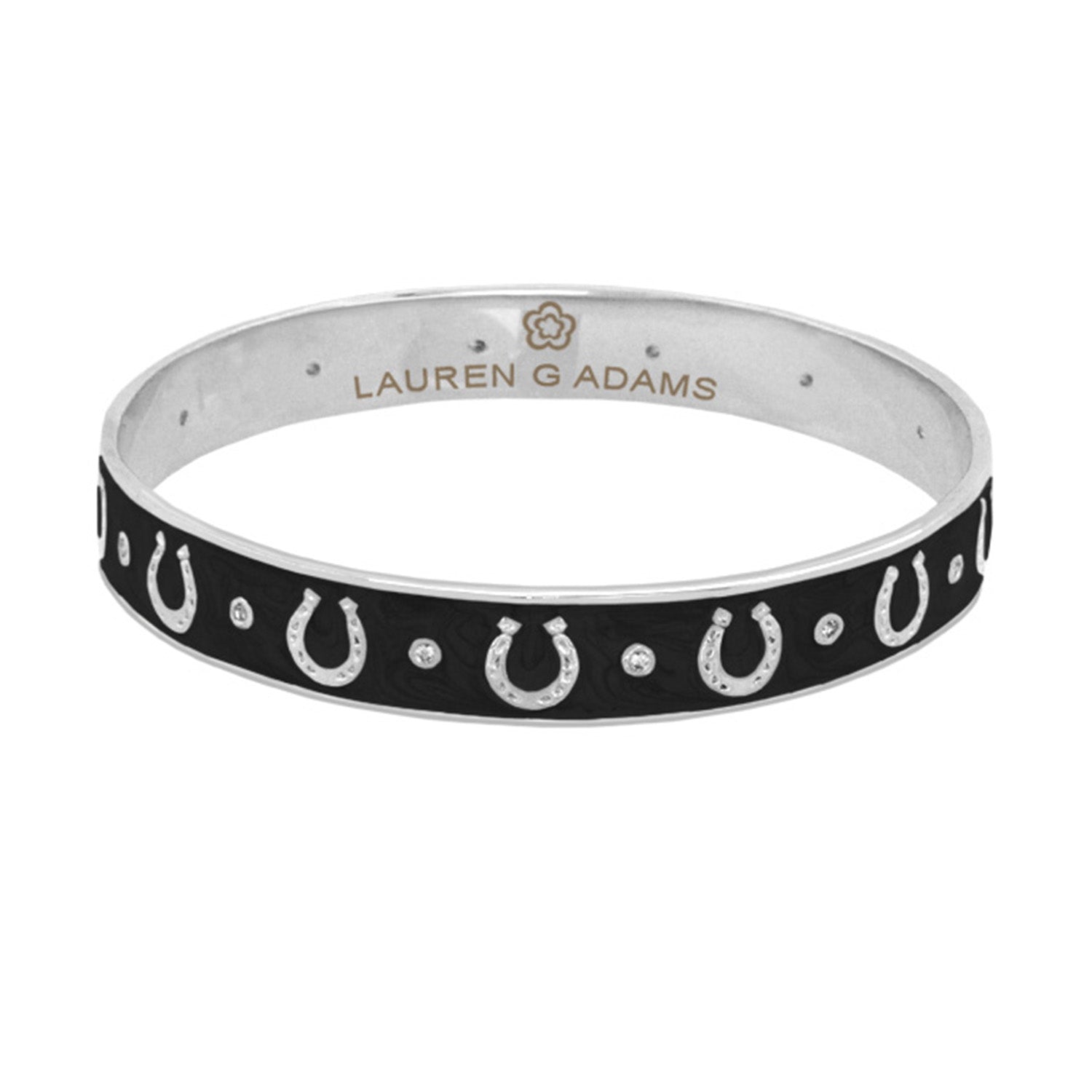 Equestrian Horseshoe Bangle