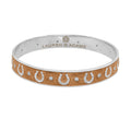 Equestrian Horseshoe Bangle