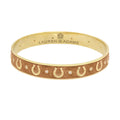 Equestrian Horseshoe Bangle