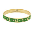 Equestrian Horseshoe Bangle