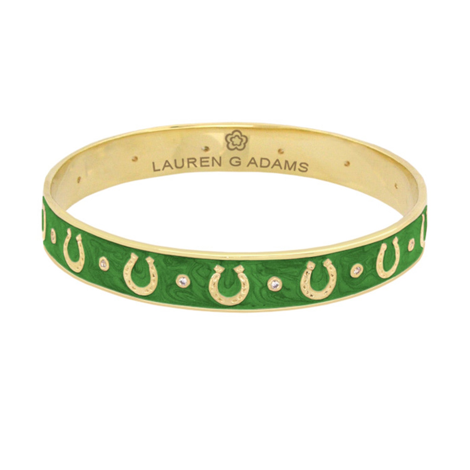 Equestrian Horseshoe Bangle